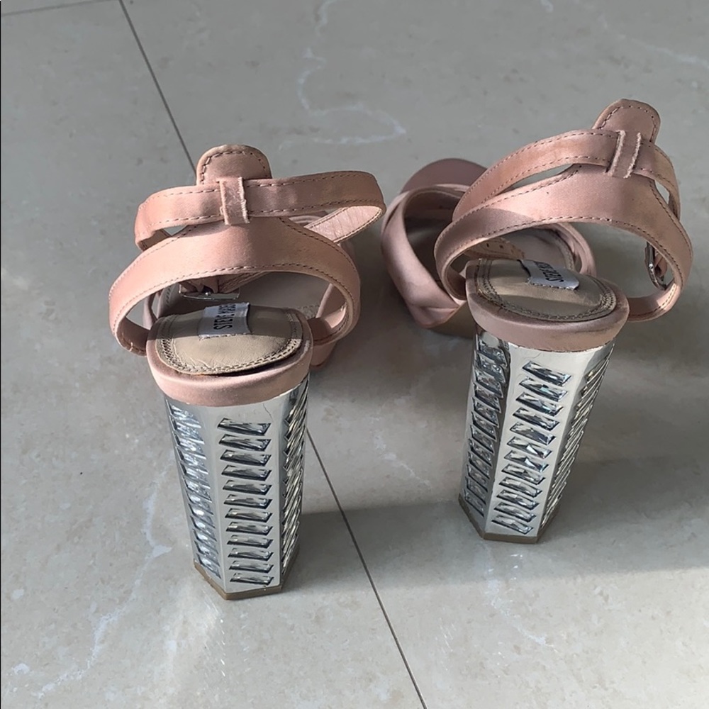 Steve Madden Adeline pink high heel sandals - Picture 2 of 8